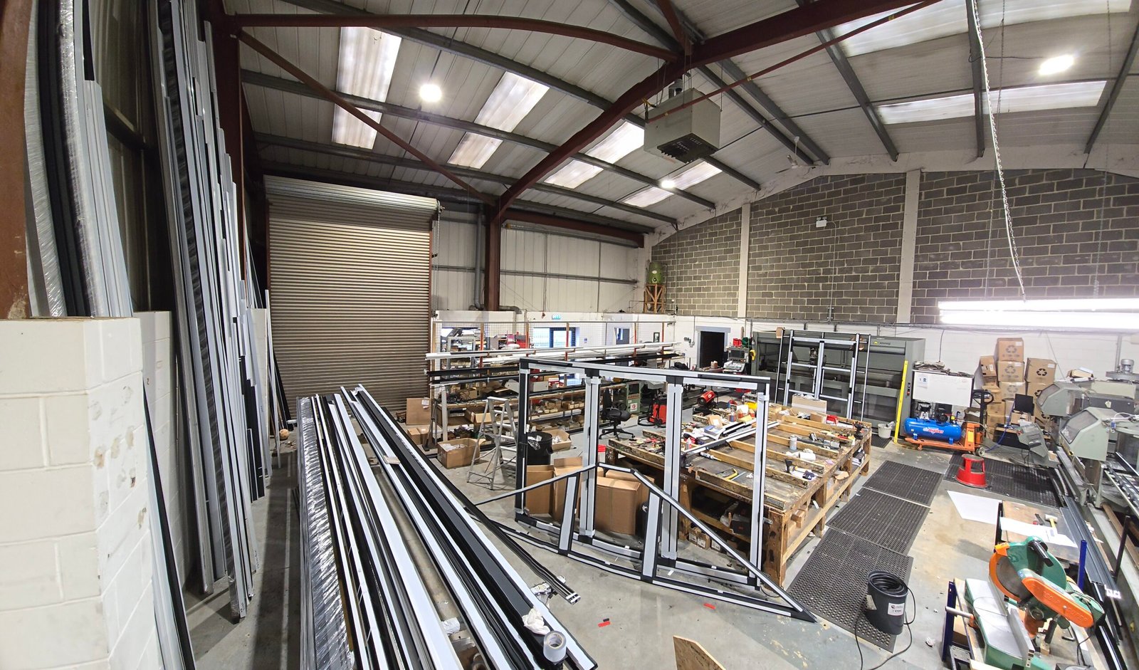 Aluminium Window factory in Kent
